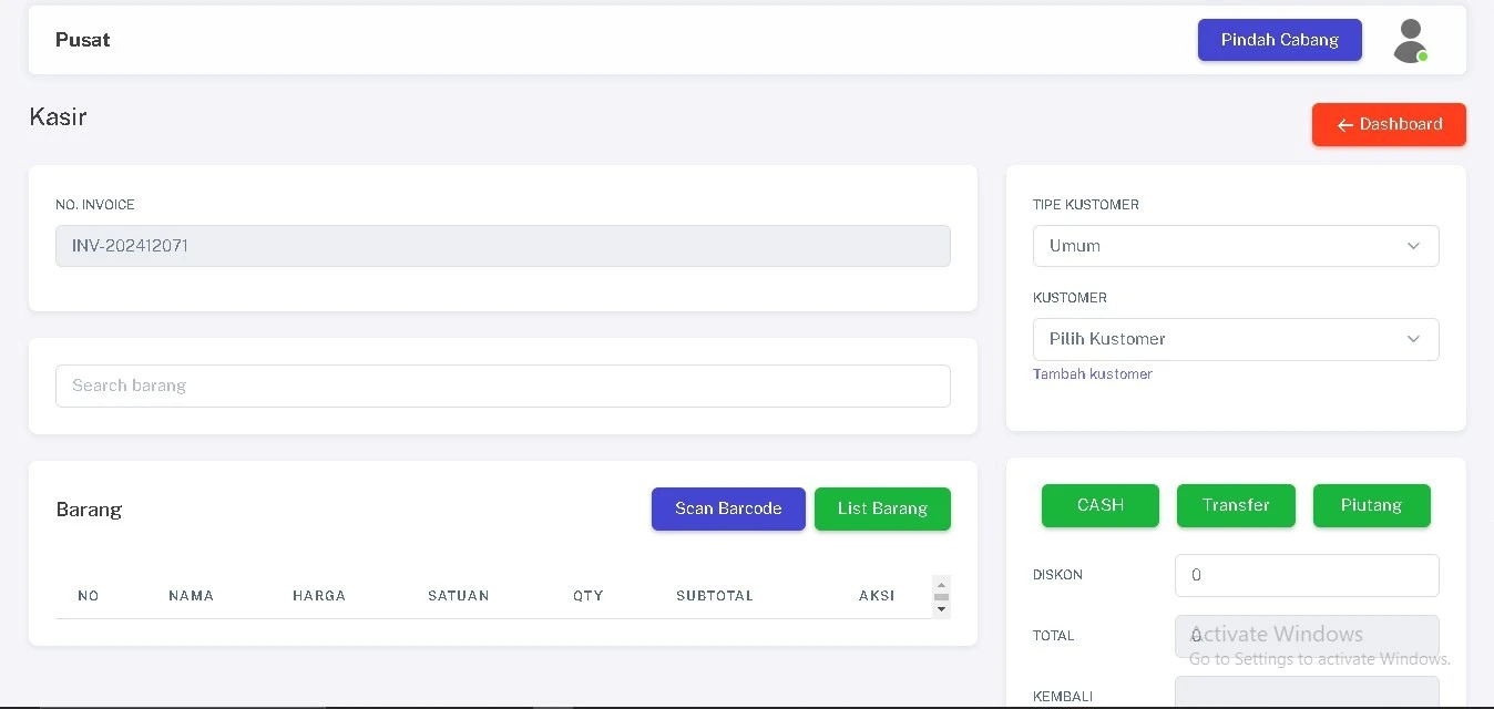 POS project